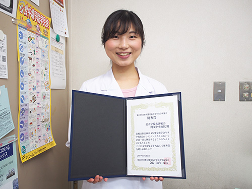 「第22回日本病態栄養学会年次学術集会」腎臓病患者のためのレシピコンテストで、優秀賞に選ばれました！